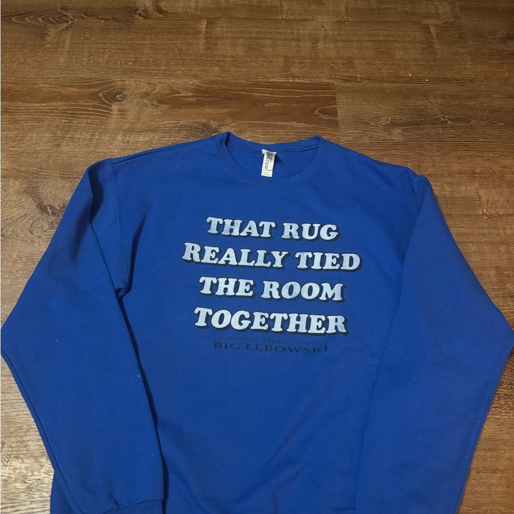 The Big Lebowski Sweater The Rug Really Tied The Room Together Men’s Medium